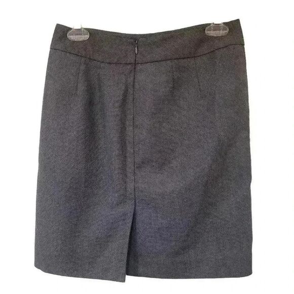 Banana Republic Women's Charcoal Gray Poly/Rayon/Spandex Small Twill Lined Strai - Picture 7 of 12